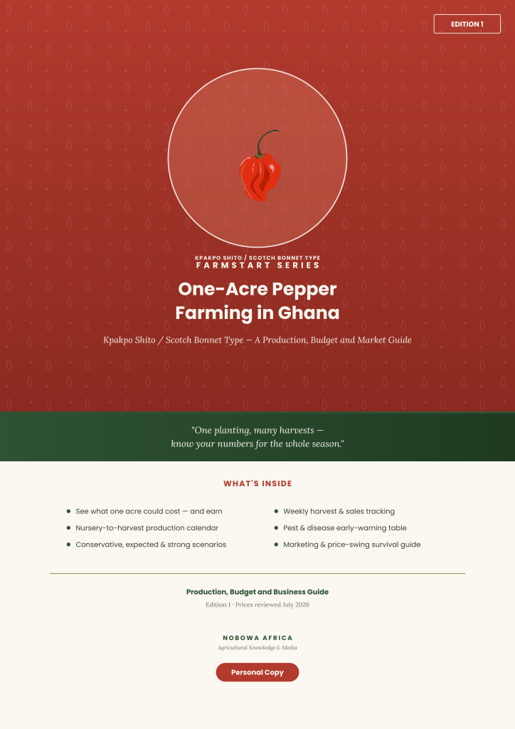 FarmStart Pepper Guide Cover Image 2 | Nobowa Learn