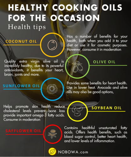 healthy cooking oils
